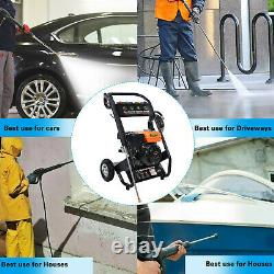 3000PSI 7HP Gas Petrol Engine Cold Water Cleaner High Power Pressure Washer