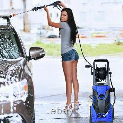 3000PSI Electric High Pressure Washer 2000W 2GPM withPatio Cleaner and 5 Nozzles