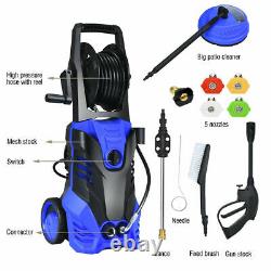 3000PSI Electric High Pressure Washer 2000W 2GPM withPatio Cleaner and 5 Nozzles