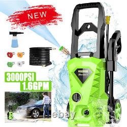 3000PSI Electric Pressure Nozzle Washer High Power Cleaner Water Sprayer Machine