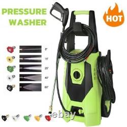 3000PSI Electric Pressure Washer Cleaner 1.8GPM High Power Sprayer Machine Tool