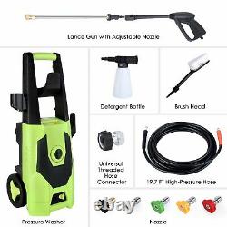 3000PSI Electric Pressure Washer Cleaner 1.8GPM High Power Sprayer Machine Tool