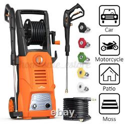 3000PSI Electric Pressure Washer High-Power Cleaner Water Sprayer Machine+2.4GPM