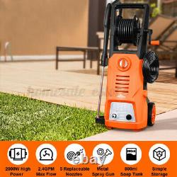 3000PSI Electric Pressure Washer High-Power Cleaner Water Sprayer Machine+2.4GPM