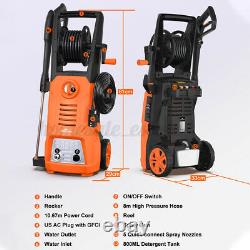 3000PSI Electric Pressure Washer High-Power Cleaner Water Sprayer Machine+2.4GPM