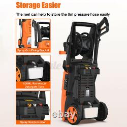 3000PSI Electric Pressure Washer High-Power Cleaner Water Sprayer Machine+2.4GPM