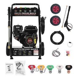 3000PSI Gas Pressure Washer 4 GPM Heavy Duty Power Washer Gas Powered 200cc