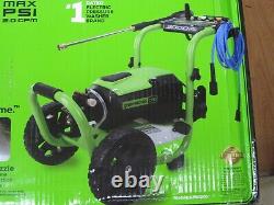 3000 PSI 2.0 GPM Cold Water Electric Pressure Washer Brand New