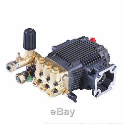 3000 PSI Power Pressure Washer Triplex Pump Cat General AR 3/4 shaft 6.5 HP