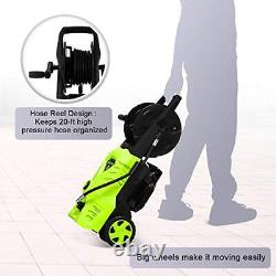 3000psi Electric Pressure Washer 2.4gpm 1600w Power Washer With Hose Reel And Br