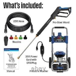 3200 PSI 1.76 GPM 13 Amp Cold Water Electric Powered Pressure Washer With Turbo