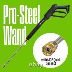 3200 PSI 1.76 GPM 13 Amp Cold Water Electric Powered Pressure Washer With Turbo