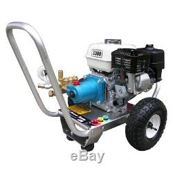 3300 PSI 2.5GPM Honda GX Cold Water Gas Pressure Washer with Cat Pump
