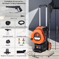 3300 PSI Electric Pressure Washer Cleaning Durable Powerful Patios Driveways New