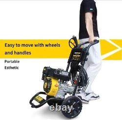 3400PSI Pressure Washer 2.6GPM Gas Power Washer 212CC with Hose/5 Piece Nozzles