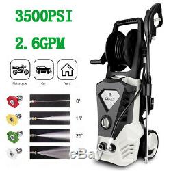 3500PSI 2.60GPM Electric Pressure Washer High Power Water Cleaner Machine