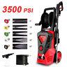3500PSI 2.6GPM Electric Pressure Washer High Power Car Water Cleaner Machine