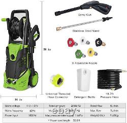 3500PSI 2.6GPM Electric Pressure Washer High Power Cleaner Machine Water Sprayer