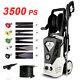 3500PSI 2.6GPM Electric Pressure Washer High Power Cold Water Cleaner Kit