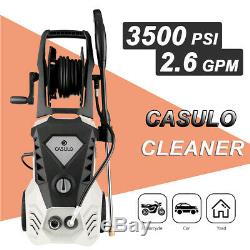 3500PSI 2.6GPM Electric Pressure Washer High Power Water Cleaner Machine Sprayer