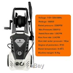 3500PSI 2.6GPM Electric Pressure Washer High Power Water Cleaner Machine Sprayer