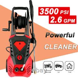 3500PSI 2.6GPM Electric Pressure Washer High Power Water Cleaner Sprayer Kit USA
