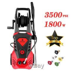 3500PSI 2.6GPM Electric Pressure Washer Water Cleaner Power Motor Machine 1800W
