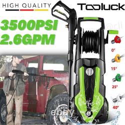 3500PSI 2.6GPM High Pressure Power Washer Electric Portable Cleaner Machine US