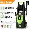 3500PSI 2.8GPM Electric Pressure Washer High Power Auto Jet Cleaner Machine