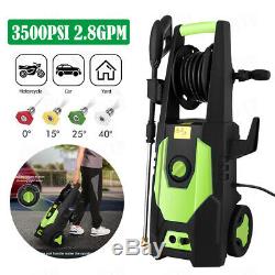 3500PSI 2.8GPM Electric Pressure Washer Power Auto Water Cleaner Jet Machine Kit