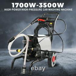 3500PSI 4.7HP HIGH PRESSURE WATER WASHER CLEANER GURNEY With 8m Hose Heavy Duty