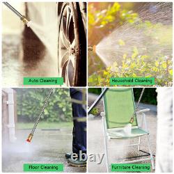 3500PSI Electric Pressure Washer 2.6GPM 1800W Power Cleaner with 4 Nozzles Green