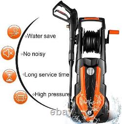 3500PSI Electric Pressure Washer 2.6GPM Power Cleaner Machine with4Nozzles 1800W