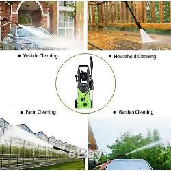 3500PSI High Power Water Electric Pressure Washer 1800W 2.6 GPM Cleaner Machine