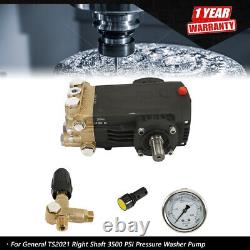 3500 PSI 5.6GPM 4.5 HP General Pressure Washer Pump Right Shaft New