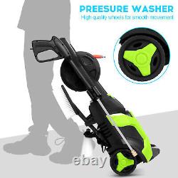 3500 PSI Electric Pressure Washer 2.4/2.6GPM High Power Cleaner Machine 1800 TOP