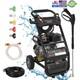 3600PSI Pressure Washer 2.6GPM Gas Power Washer 210CC With 26ft Hose & 2 Wheels