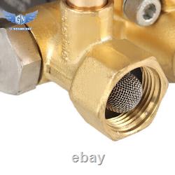 3600 PSI 4.9GPM Pressure Power Washer Pump 24mm Solid Shaft Belt Drive