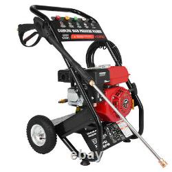 3800PSI 215CC Gas Petrol Engine Cold Water Cleaner High Power Pressure Washer