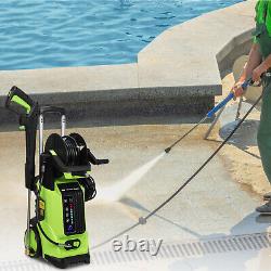 3800PSI 2.8GPM Electric High Pressure Washer with Jet Sprayer and LED Display