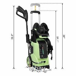 3800PSI 2.8GPM Electric Pressure Washer 1800W High Power Cleaner Water Sprayer