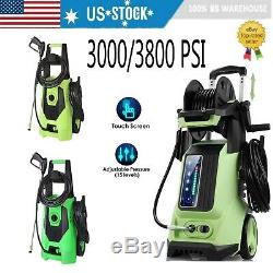 3800PSI 2.8GPM Electric Pressure Washer High Power Home Cleaner Water Sprayer US