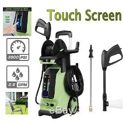 3800PSI 2.8GPM Electric Screen Pressure Washer High Power Water Cleaner Machine