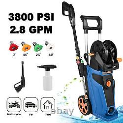 3800PSI 7HP Gas Petrol Engine Cold Water Cleaner High Power Pressure Washer