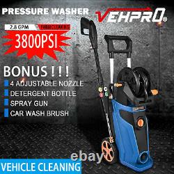 3800PSI 7HP Gas Petrol Engine Cold Water Cleaner High Power Pressure Washer