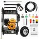 3800PSI 7HP Gas Petrol Engine Cold Water Cleaner High Power Pressure Washer USA@