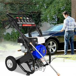 3800PSI 7HP Gas Petrol Engine Cold Water Cleaner High Power Pressure Washer US@