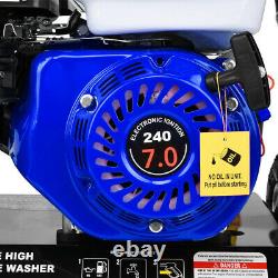 3800PSI 7HP Gas Petrol Engine Cold Water Cleaner High Power Pressure Washer US@