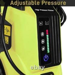 3800PSI Electric High Pressure Washer Smart Control Power Washer with 4 Nozzles