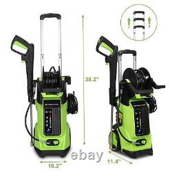 3800PSI Electric High Pressure Washer with Touch Screen Adjustment Pressure NEW